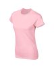 Softstyle Női póló, Gildan GIL64000, kereknyakú, rövid ujjú, Light Pink-L