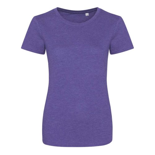 Tri-blend Női környakas póló, Just Ts JT001F, Heather Purple-XS