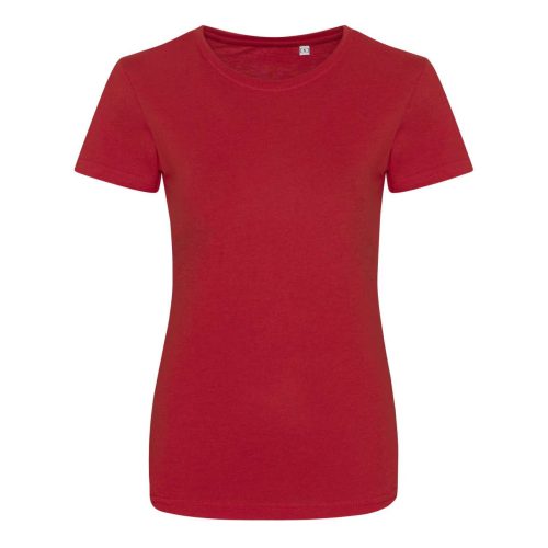 Tri-blend Női környakas póló, Just Ts JT001F, Solid Red-XL