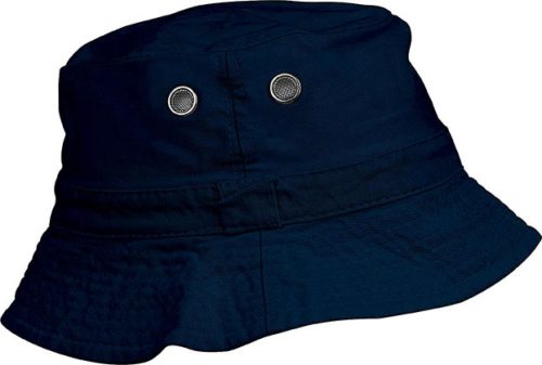 Pamut kalap, K-UP KP023, szellőzőnyílásokkal, Navy
