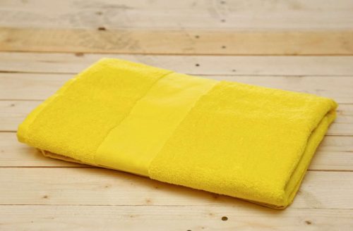 Olima basic pamut fürdőtörölköző OL360, Yellow-70X140
